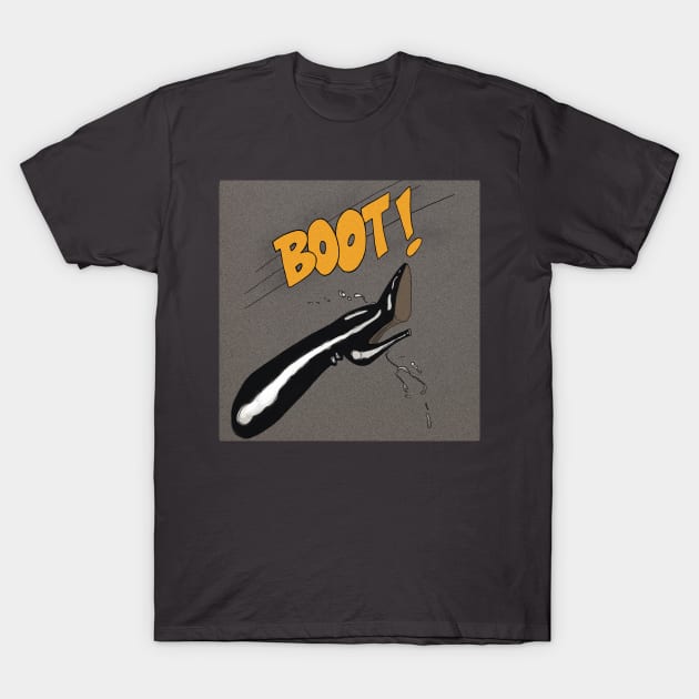 Boot T-Shirt by goatwang